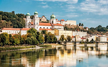 Passau in Bavaria, Germany Passau in Bavaria, Germany